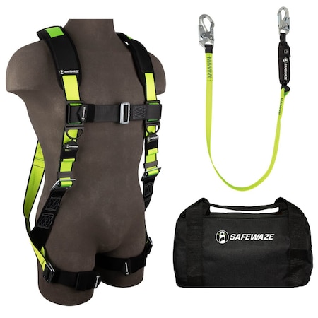 Safewaze Fall Protection Kit, Size: L/XL FS126-L/XL